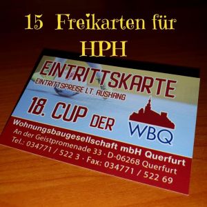15 Freikarten für die Heilpädagogische Hilfe
