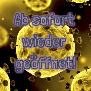 Öffnung der Geschäftsstelle