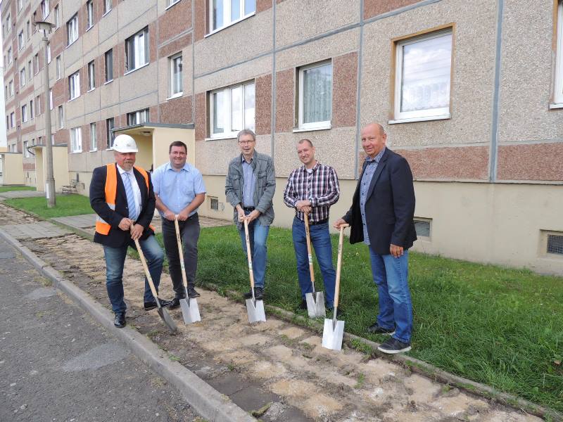 Sanierung Birkenweg - Pressemitteilung der Stadt QFT