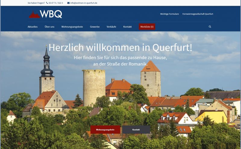 Neue Homepage online